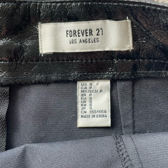 Forever 21 Leather Mini Skirt - Picture 6 of 6